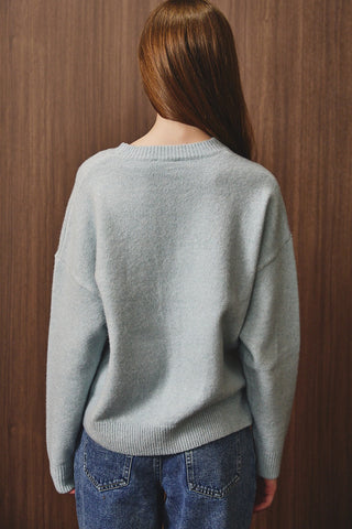 The Lexi Blue Horse Sweater