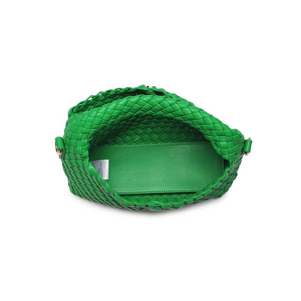 Jessamine Woven Vegan Leather Crossbody