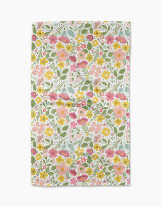 Blooming Days Tea Towel by Geometry