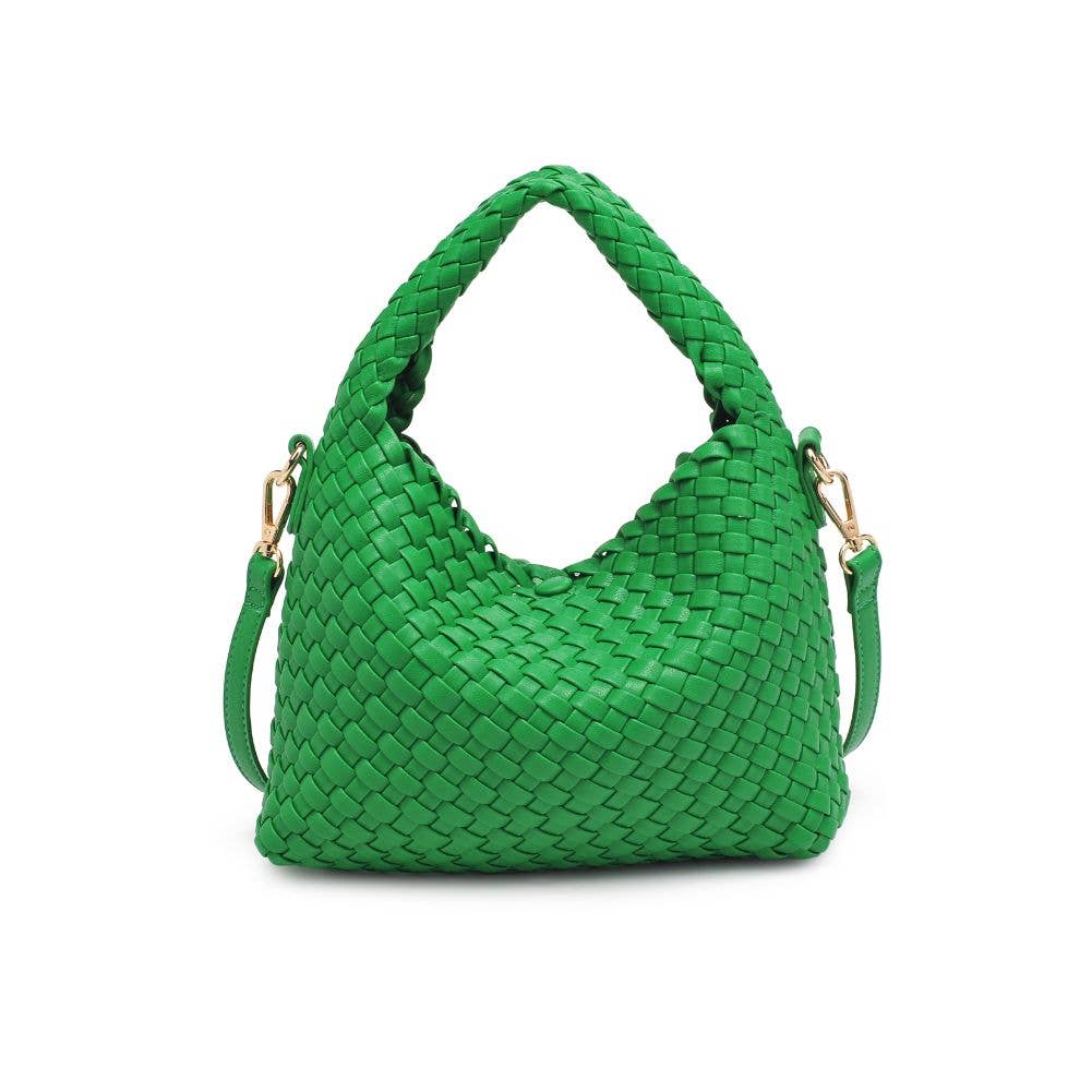 Jessamine Woven Vegan Leather Crossbody