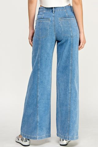 The Chrissy High-Rise Wide Leg Jean