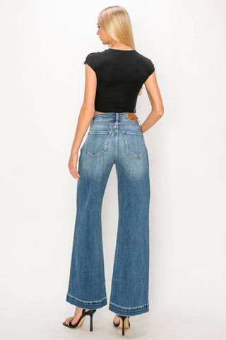 The Sierra High Rise Color Flare Jeans