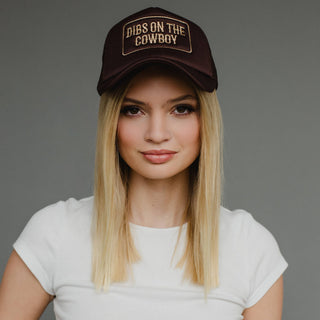 Brown Dibs On The Cowboy Trucker Hat