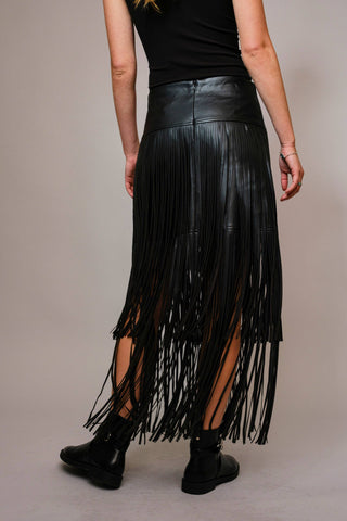 The Statement Fringe Maxi Skirt