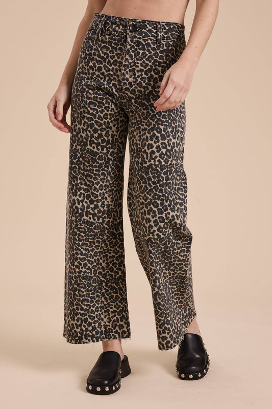 The Leann Leopard Print Pants