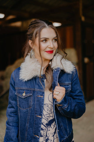 God Bless the Horses Denim Jacket