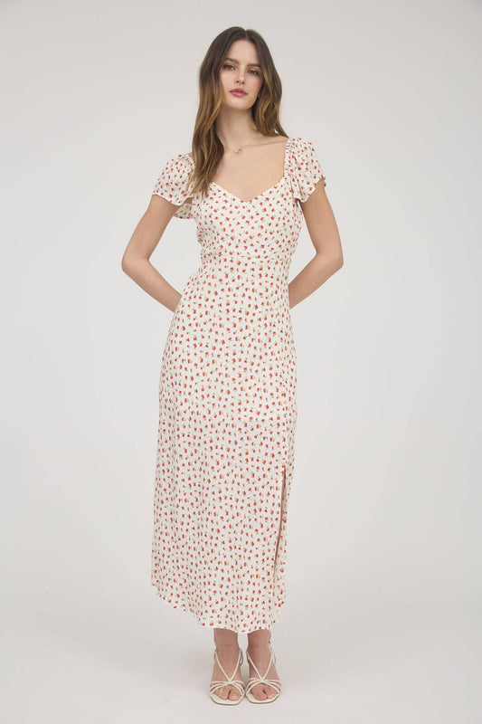 The Becky Floral Midi Dress
