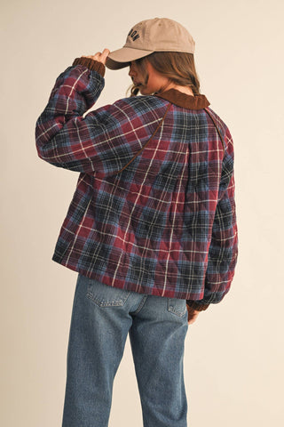 The Crossroads Quilted Plaid Jacket