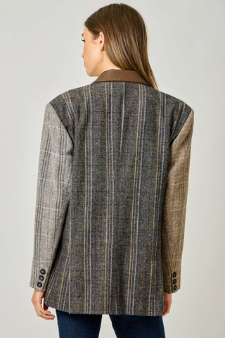 The Wildwood Herringbone Blazer