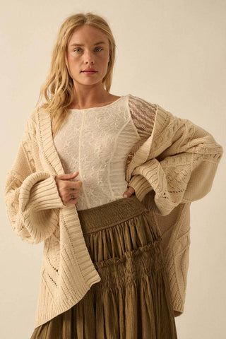 The Beverly Slouchy Oversized Cardigan