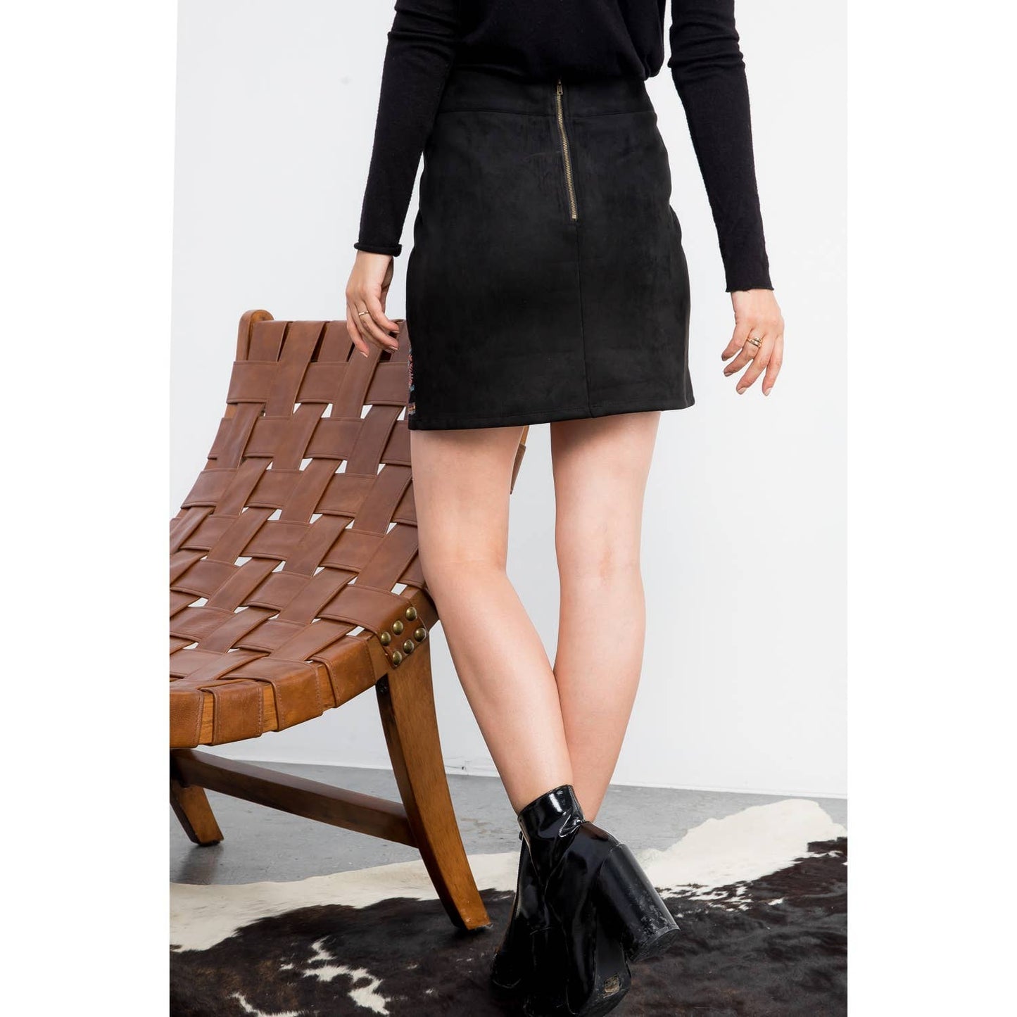 The Mariposa Embroidered Skirt