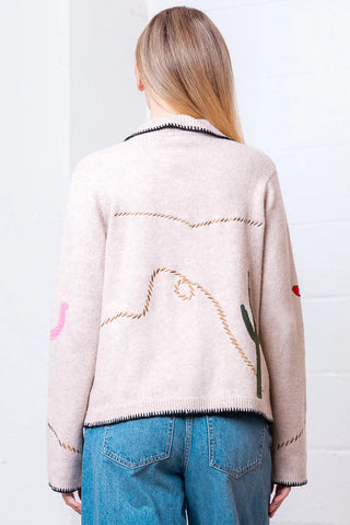 The Rosa Ranch Knit Jacket