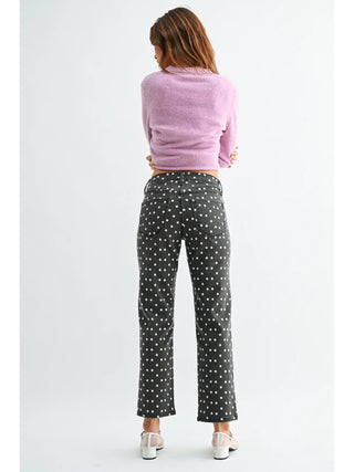 The Polka Dot Vintage Straight Leg Jean