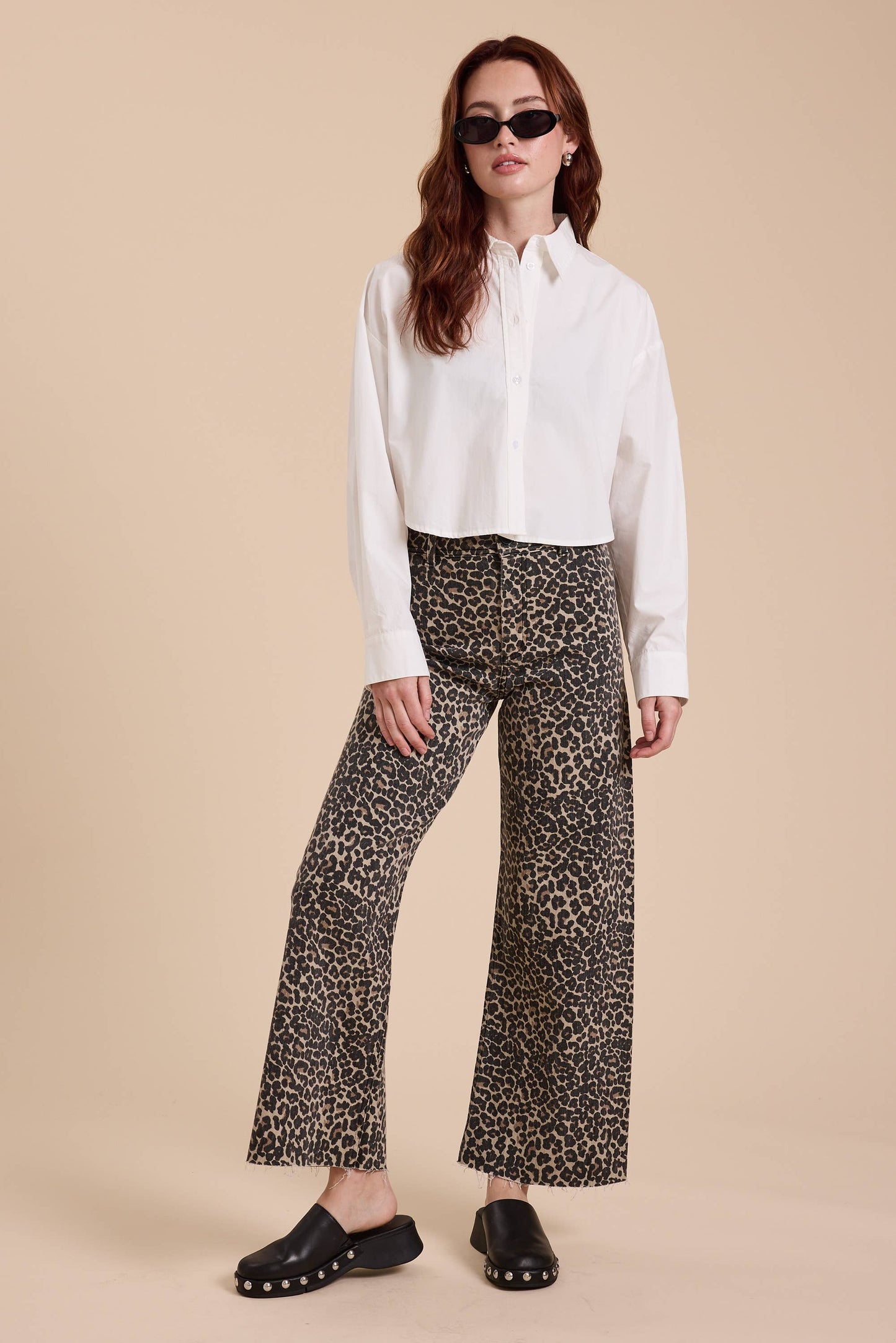 The Leann Leopard Print Pants