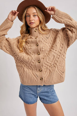 The Scottie Cable Knit Cardigan