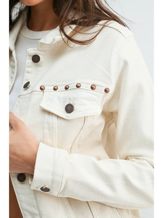 The Off White Studded Jacket