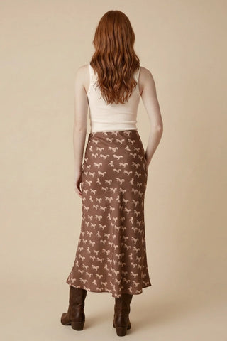 The Wild Run Midi Skirt