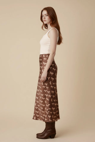 The Wild Run Midi Skirt
