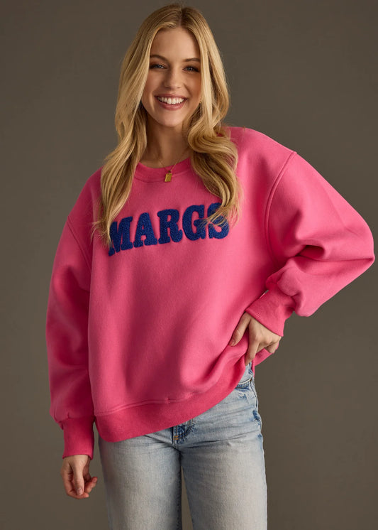 The Margs Bright Pink Sweatshirt