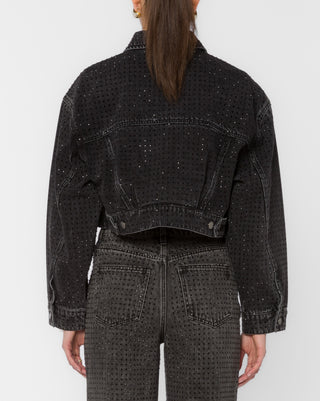 The Clint Black Rhinestone Denim Jacket