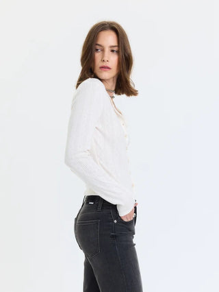 The Stargazer Pointelle Knit Cardigan