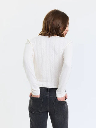 The Stargazer Pointelle Knit Cardigan