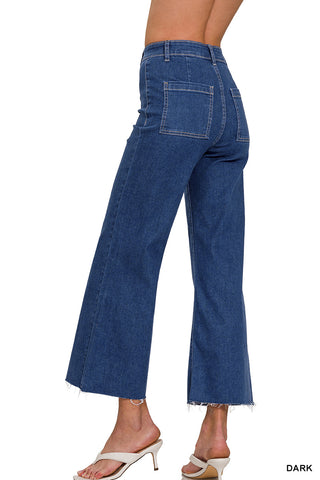 The Naomi High Waist Denim Pants