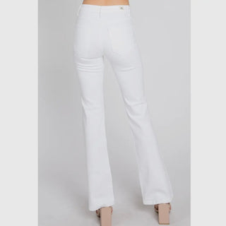 The Florence Classic Bootcut White Jean