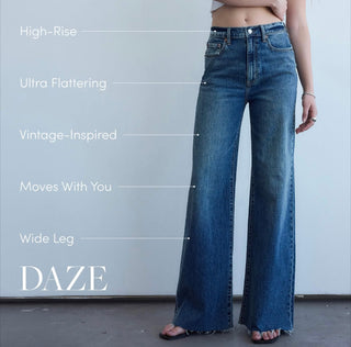 Far Out Wide Leg in Stunner