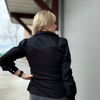 The Ainsley Western Yoke Blouse