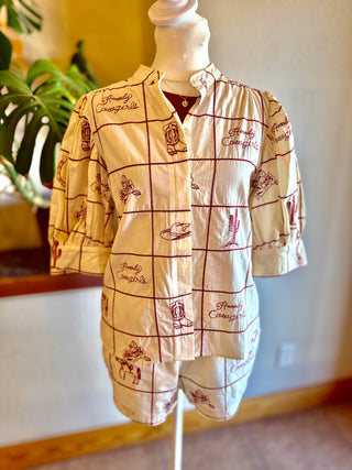 The Howdy Cowgirls Short Set
