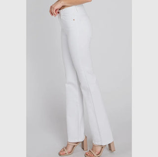 The Florence Classic Bootcut White Jean
