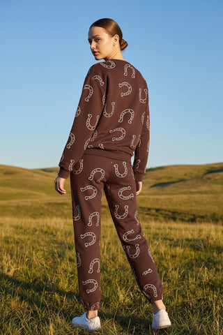 The Horseshoe Print Lounge Set