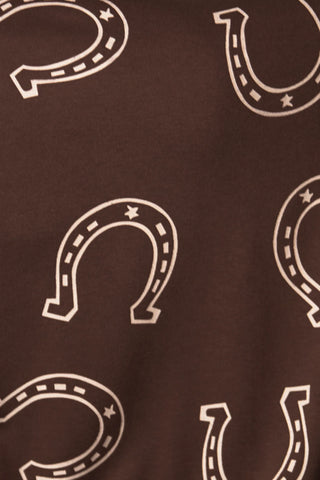 The Horseshoe Print Lounge Set