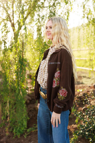 The Nana's Rose Garden Sweater