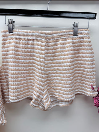 The Sunset Stripe Short Set