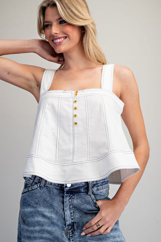 The Marianne Peplum Top