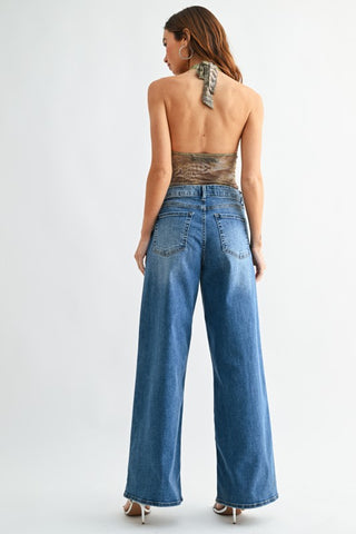 The Saddle Up Loose Straight Jeans