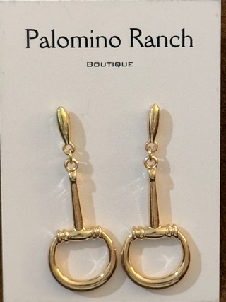 The Horsebit Drop Earrings