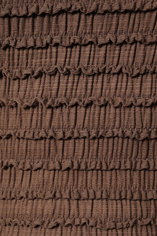 The Boat Neck Ruched Top