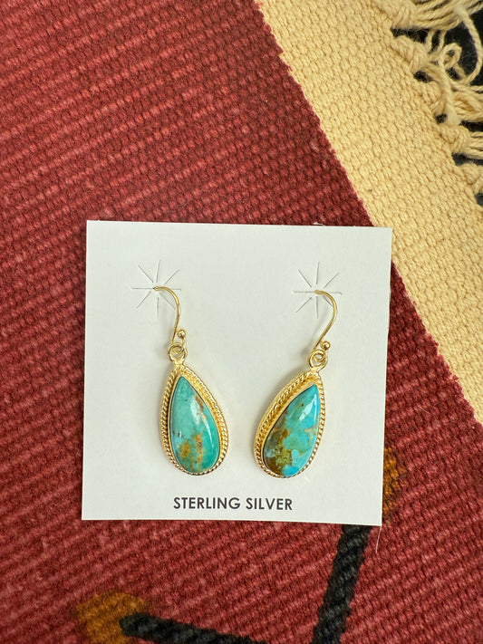 14k gold plated earrings