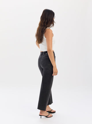 The Pleaser High Rise Wide Ankle in Twilight