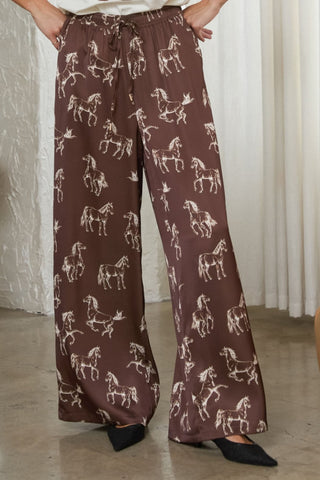 The Palomino Horse Print Pants