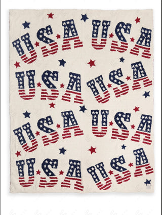 The USA Stars Blanket