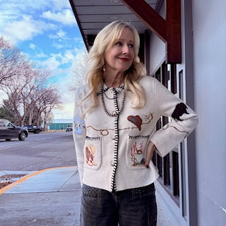 The Flora Belle Sweater Jacket
