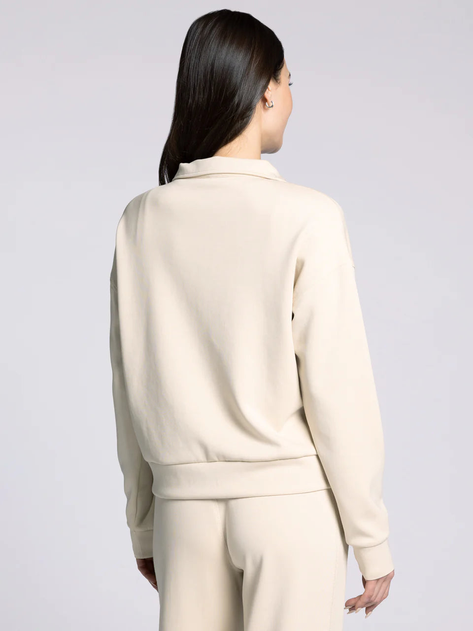 The Marie Premium Loungewear Pullover in French Oak