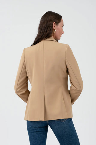 The Holly Gold Button Blazer