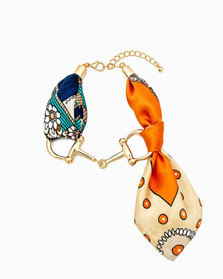 The Horsebit Scarf Link Bracelet