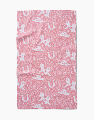 Cowgirl Chic Tea Towel by Geometry
