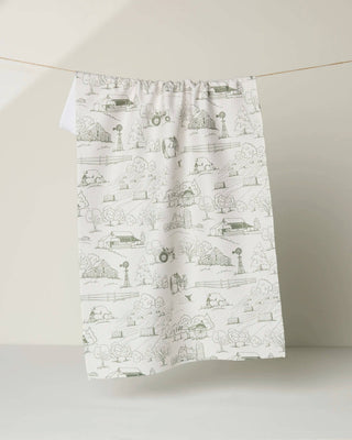 Farmyard Tea Towel by Geometry
